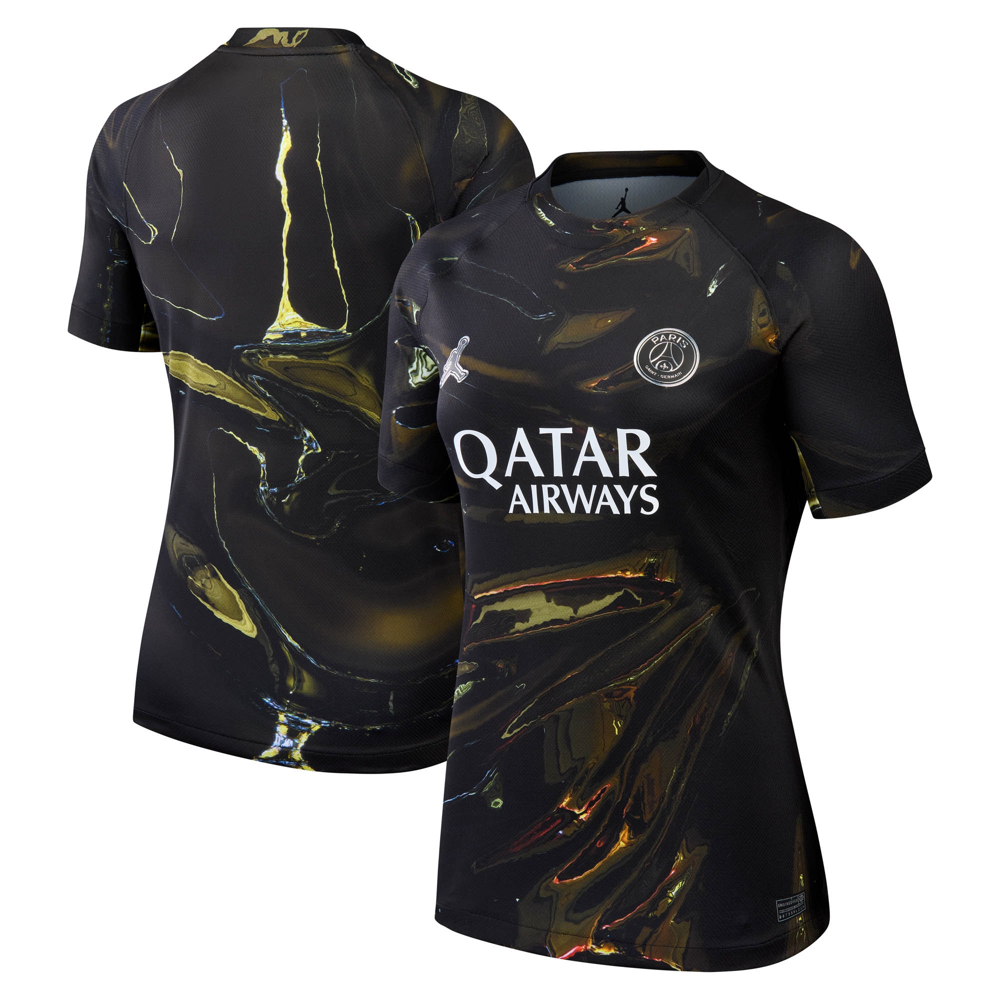 Youth Paris Saint-Germain Women's 2025/26 Fifth Stadium Replica Jersey - Black | BuySoccerJersey Hub