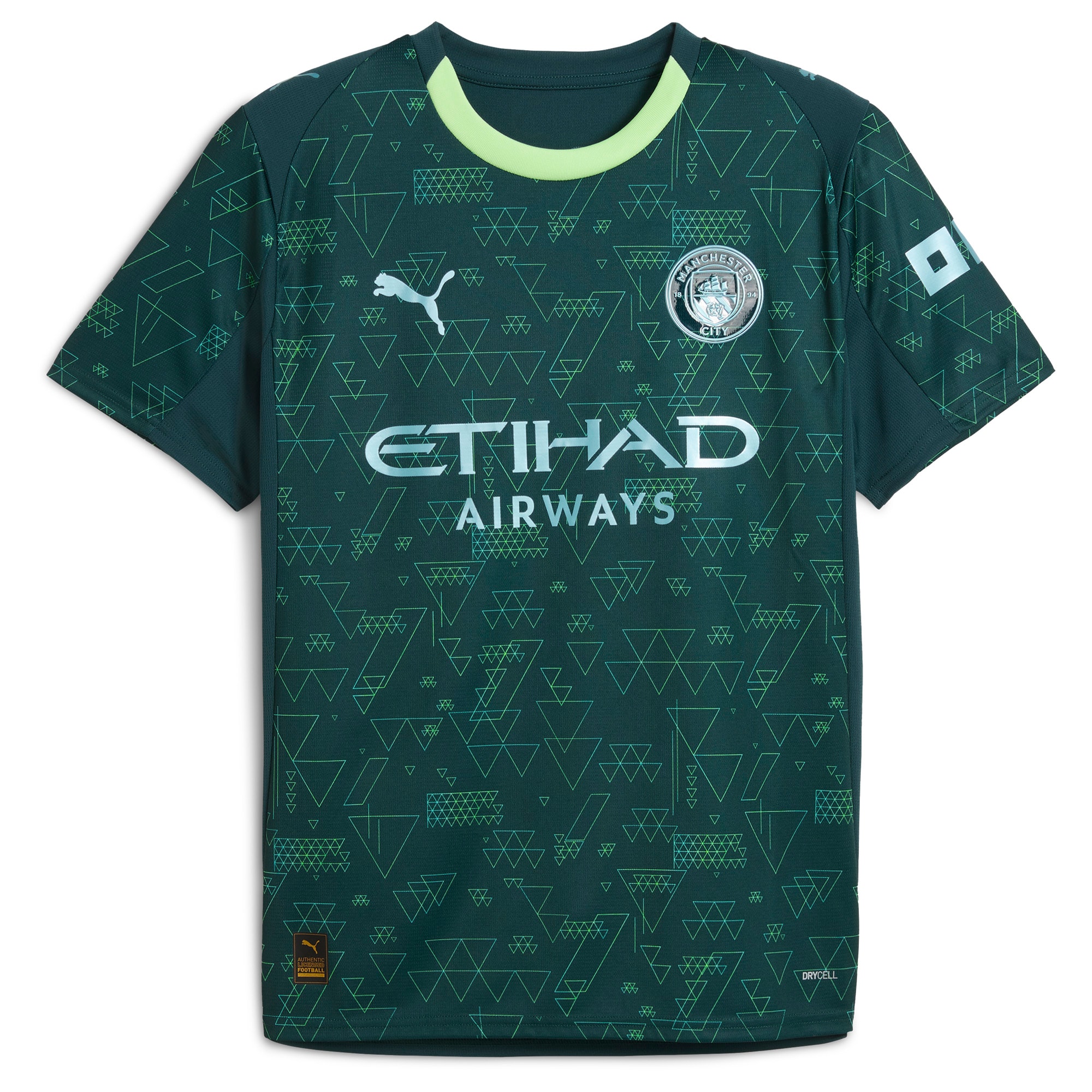 Erling Haaland #9 Manchester City x EA SPORTS FC 2025/26 Fourth Jersey - Green - image 3