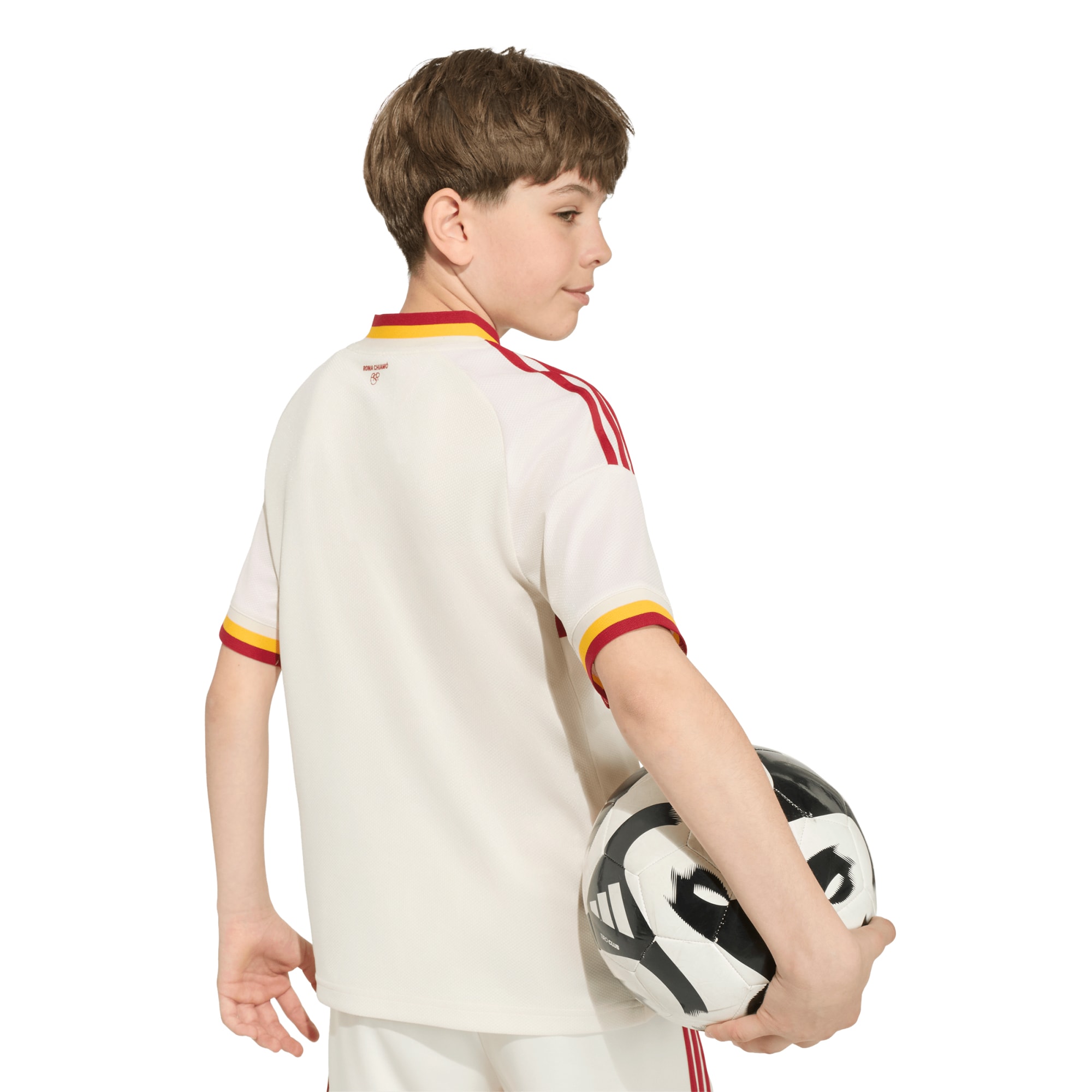 AS Roma Youth 2026/27 Away Replica Jersey - White - image 4