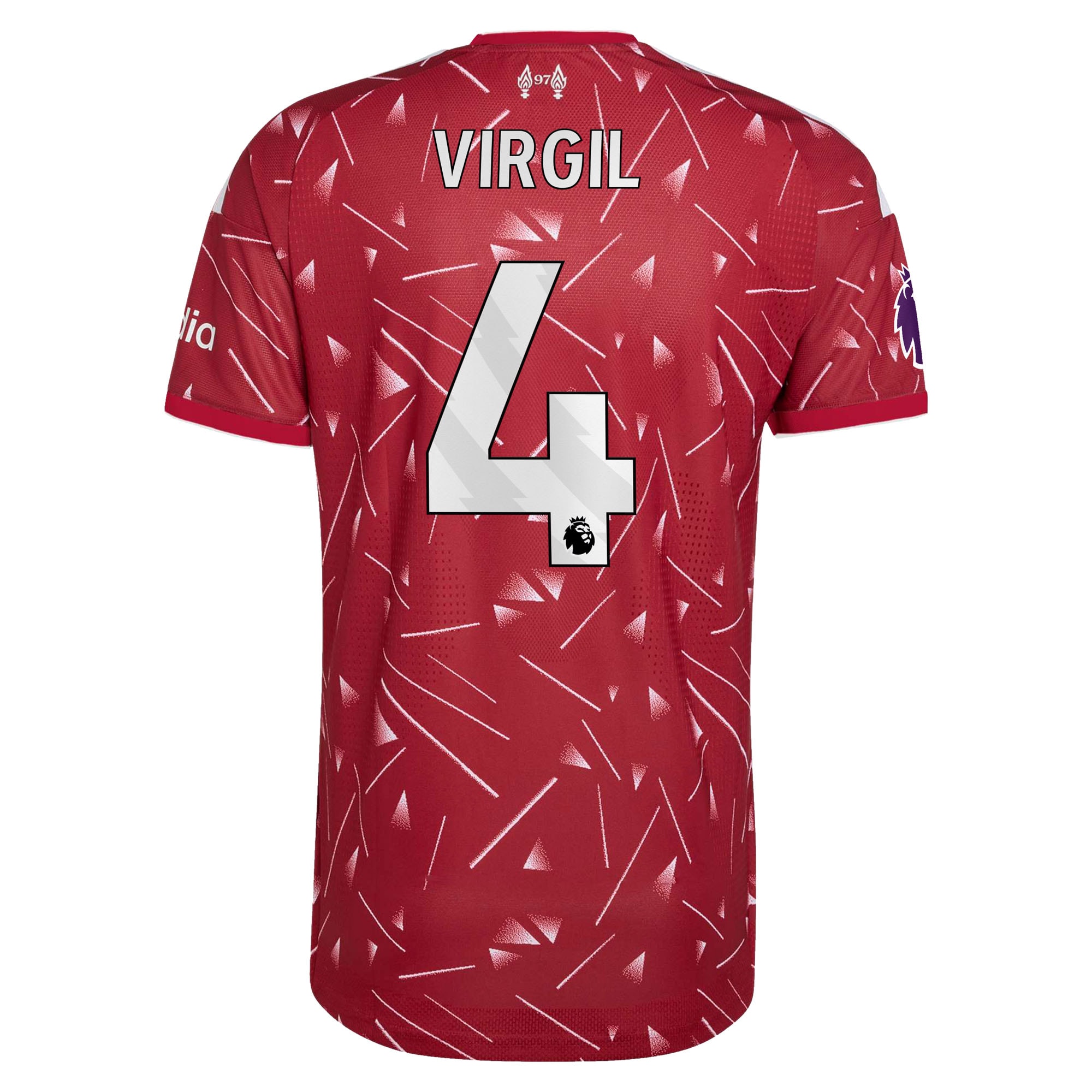 Virgil van Dijk Liverpool 2026/27 Home On-Field Authentic Jersey - Red - image 3