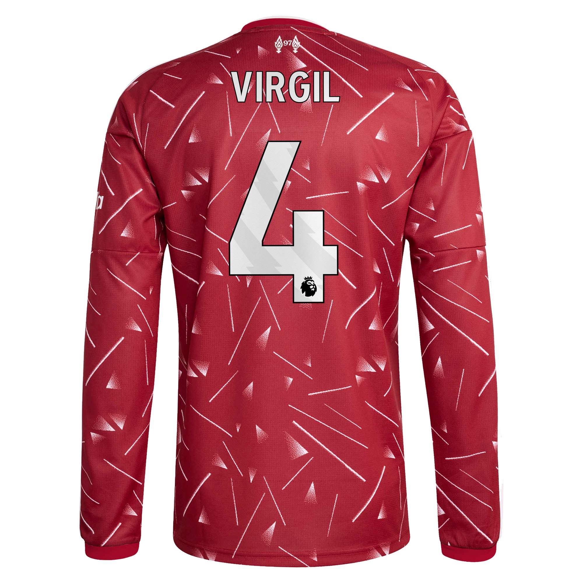 Virgil van Dijk Liverpool 2026/27 Home Replica Long Sleeve Jersey - Red - image 3