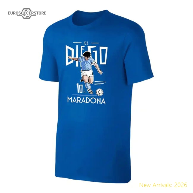Argentina EL DIEGO 21 t-shirt, blue-BuySoccerJersey Hub