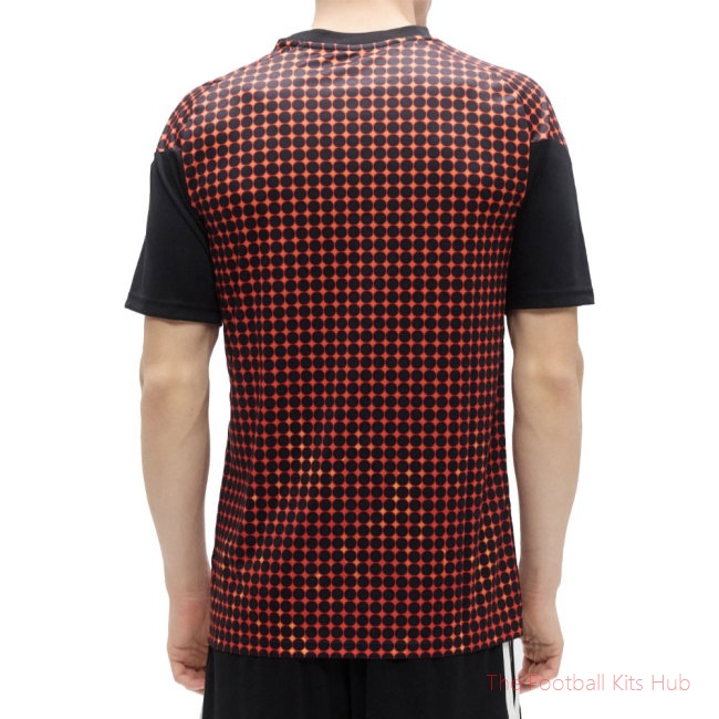 2026/27 Belgium Home Pre-Match Shirt Black-Red E.Hazard 10 - image 3