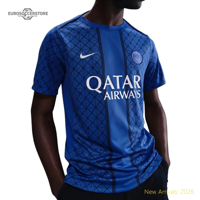 2025-2026 PSG Academy Pro Home Pre Match Shirt (Royal) (Messi 30)-BuySoccerJersey Hub