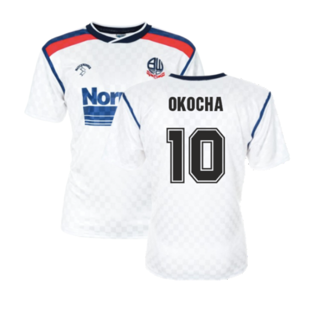 1988-1990 Bolton Home Retro Shirt (Okocha 10) Jersey