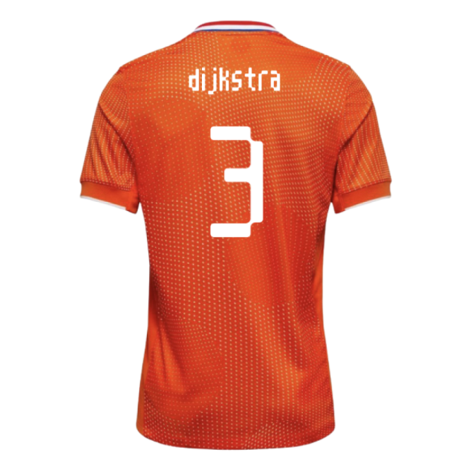 2025-2026 Netherlands Womens Team Shirt (Kids) (Dijkstra 3)-ly44