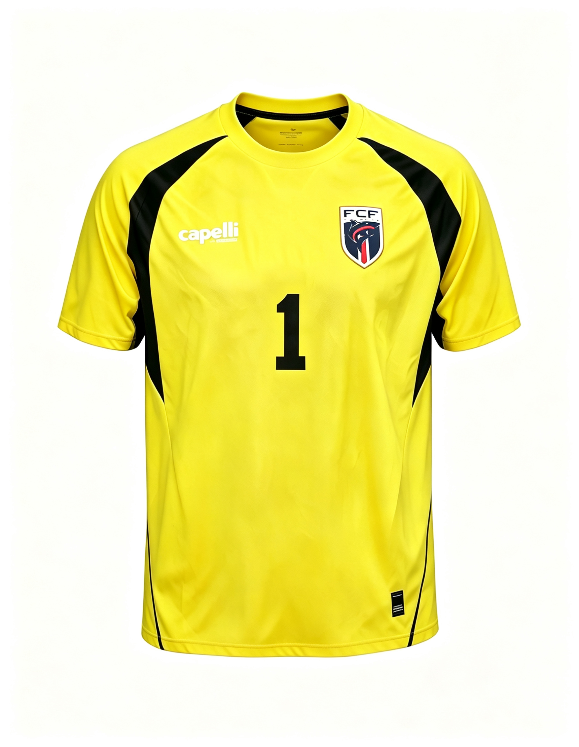 Cape Verde National Team 2026 Goalkeeper Home Jersey #1 (Yellow) - Vozinha Edition Men Women Youth