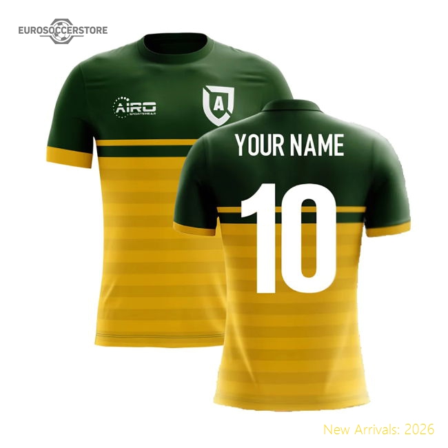 2025-2026 Australia Airo Concept Home Shirt (Your Name)-BuySoccerJersey Hub