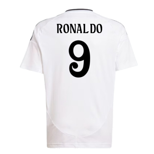 2024-2025 Real Madrid Home Shirt (Kids) (Ronaldo 9)-BuySoccerJersey Hub