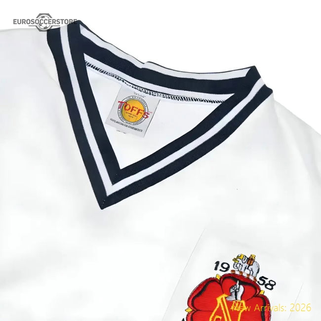 Bolton 1958 FA Cup Final Retro Football Shirt