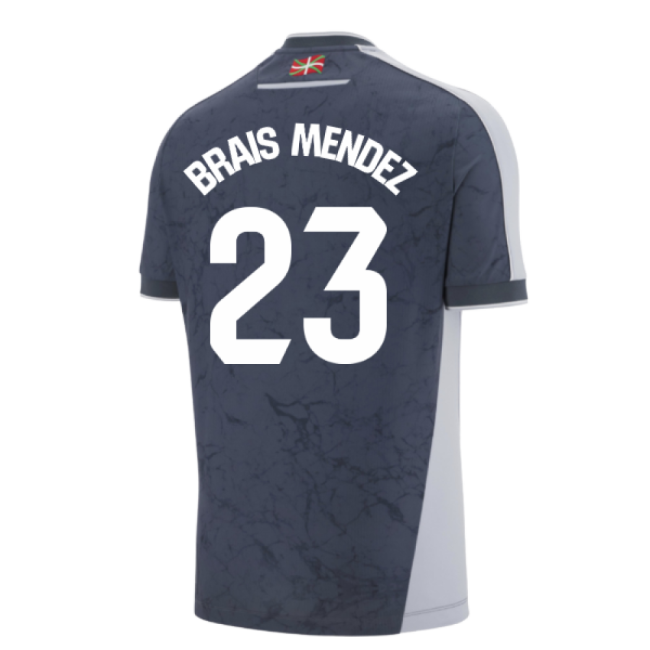 2025-2026 Real Sociedad Away Shirt (Brais Mendez 23)-ly44