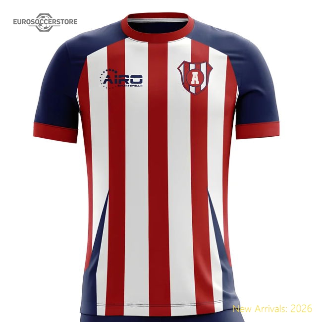 2025-2026 Junior de Barranquilla Home Concept Football Shirt - Womens-BuySoccerJersey Hub