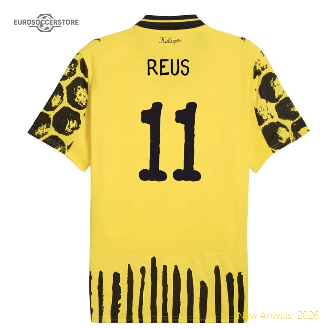 2025-2026 KIDSUPER x Borussia Dortmund CWC Home Shirt (Reus 11)-ly44