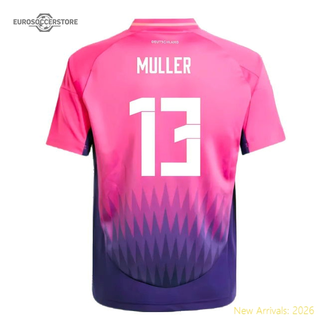 2024-2025 Germany Away Shirt (Kids) (Muller 13)-ly44