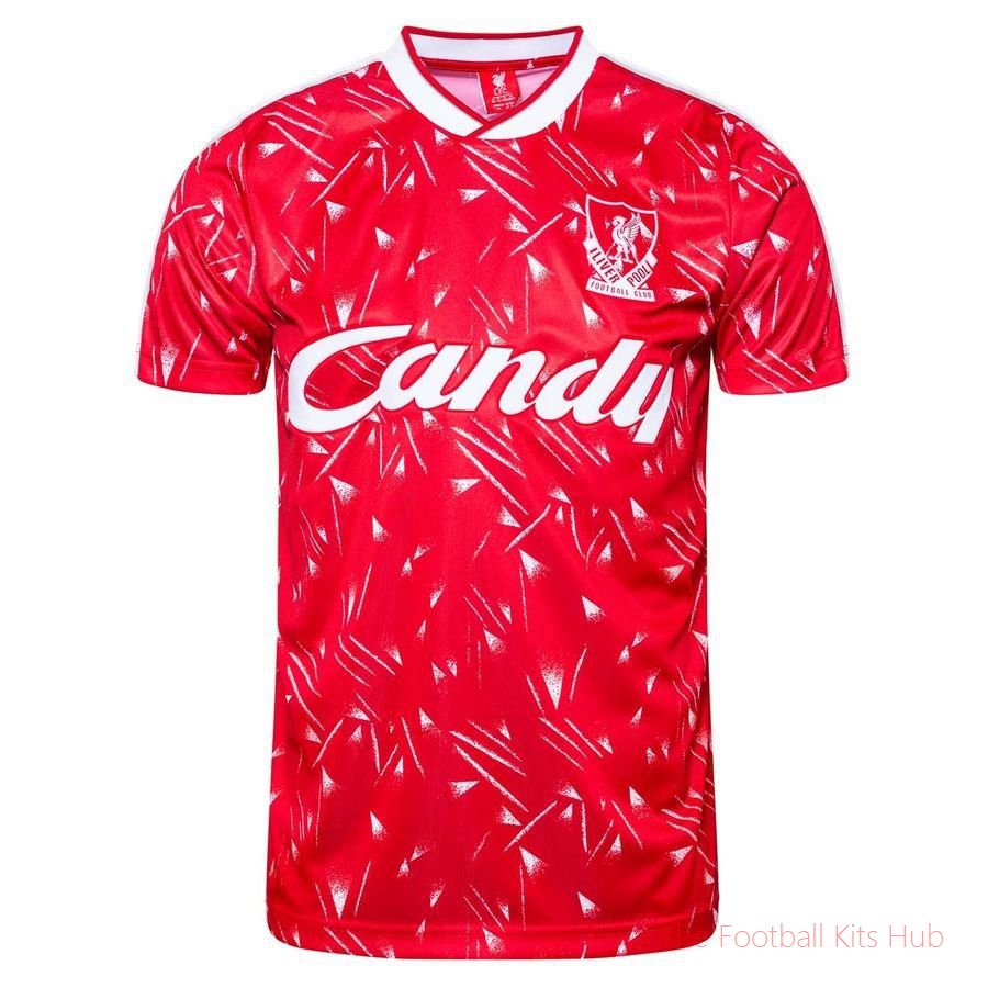 Men Liverpool Home Shirt 1989/91-UniFootball Store