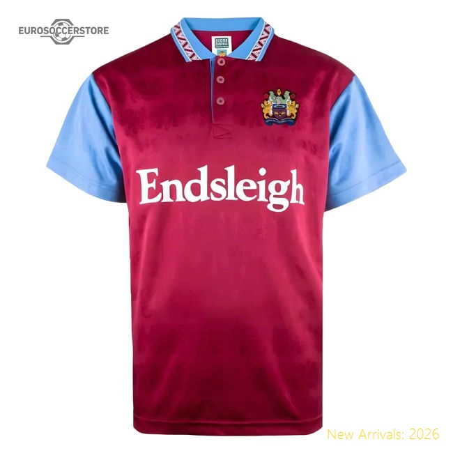 Burnley 1994 Retro Home Shirt-Football Jersey Hub