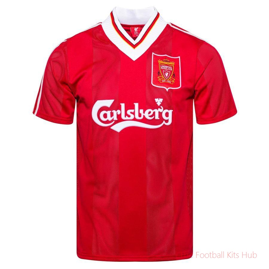 Men Liverpool Home Shirt 1995/96-UniFootball Store
