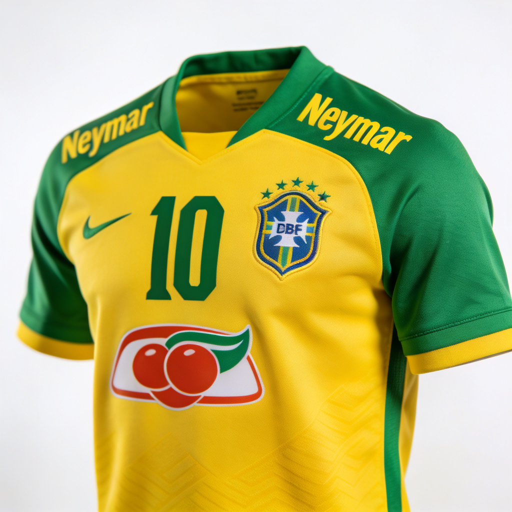 Neymar Brazil Jersey