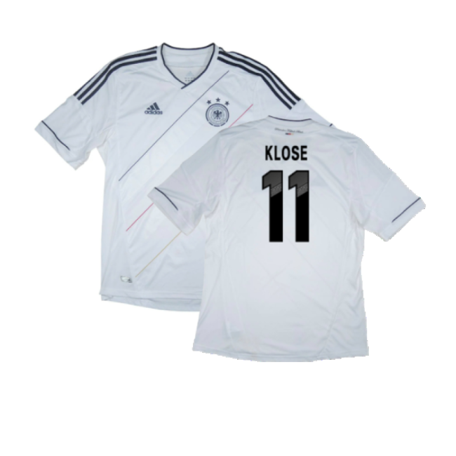 Germany 2012-13 Home Shirt (XL) ((Very Good) M) (Klose 11)-ly44