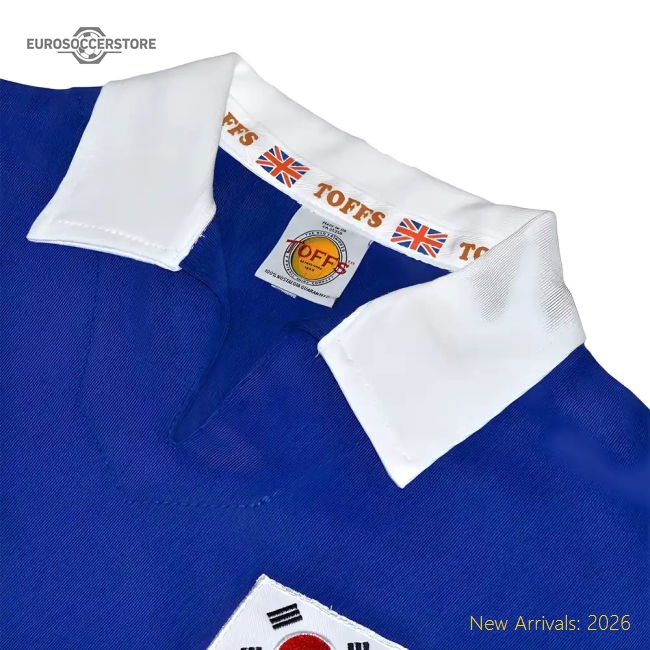 South Korea 1954 World Cup Retro Football Shirt-ly44