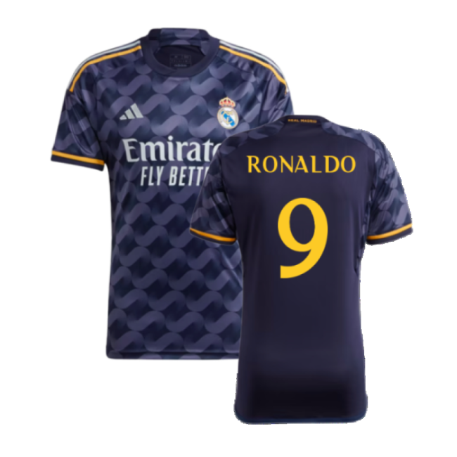 2023-2024 Real Madrid Away Shirt (Ronaldo 9)-BuySoccerJersey Hub