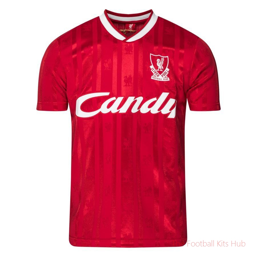 Men Liverpool Home Shirt 1988/89-UniFootball Store