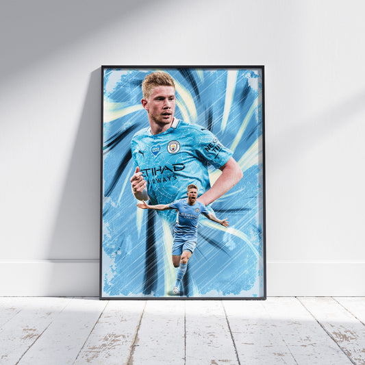 Kevin De Bruyne Poster