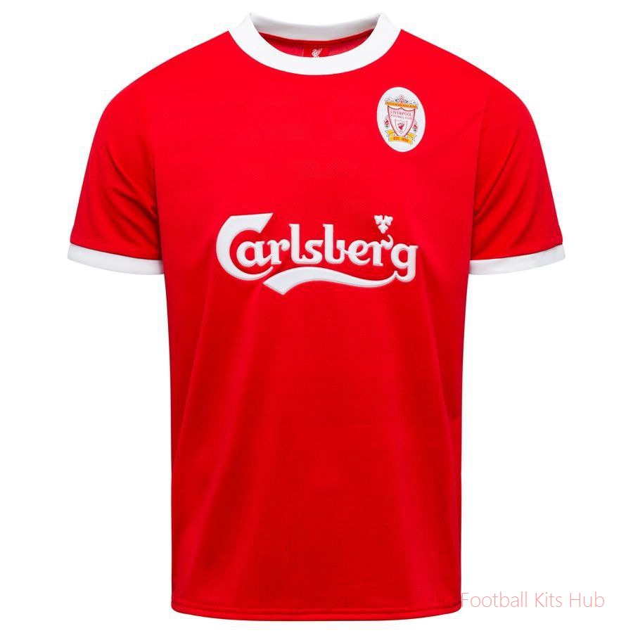 Men Liverpool Home Shirt 1998/00-UniFootball Store