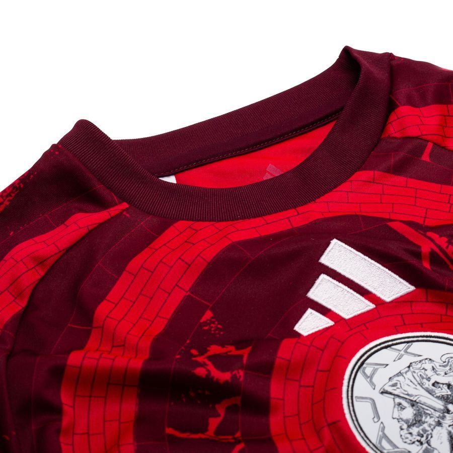 Ajax Pre Match Bold Training Red Kit T