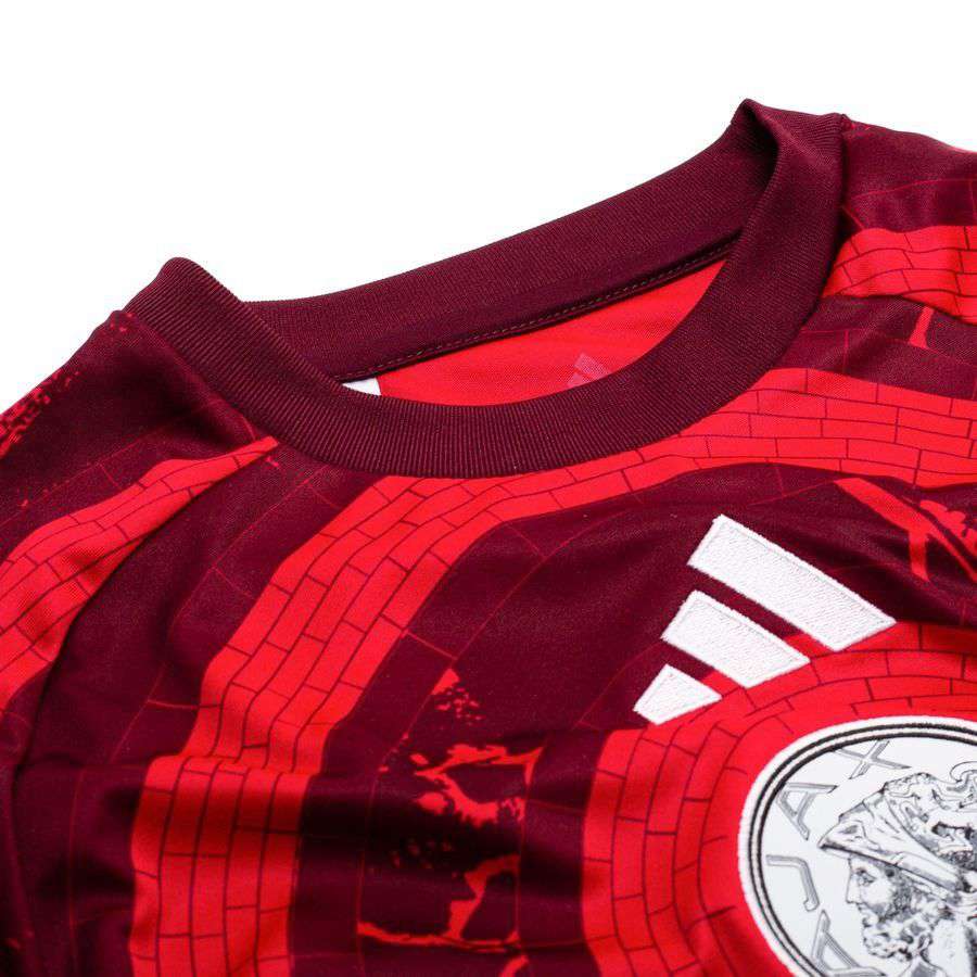 Ajax Pre Match Bold Training Kids Red Uniform T