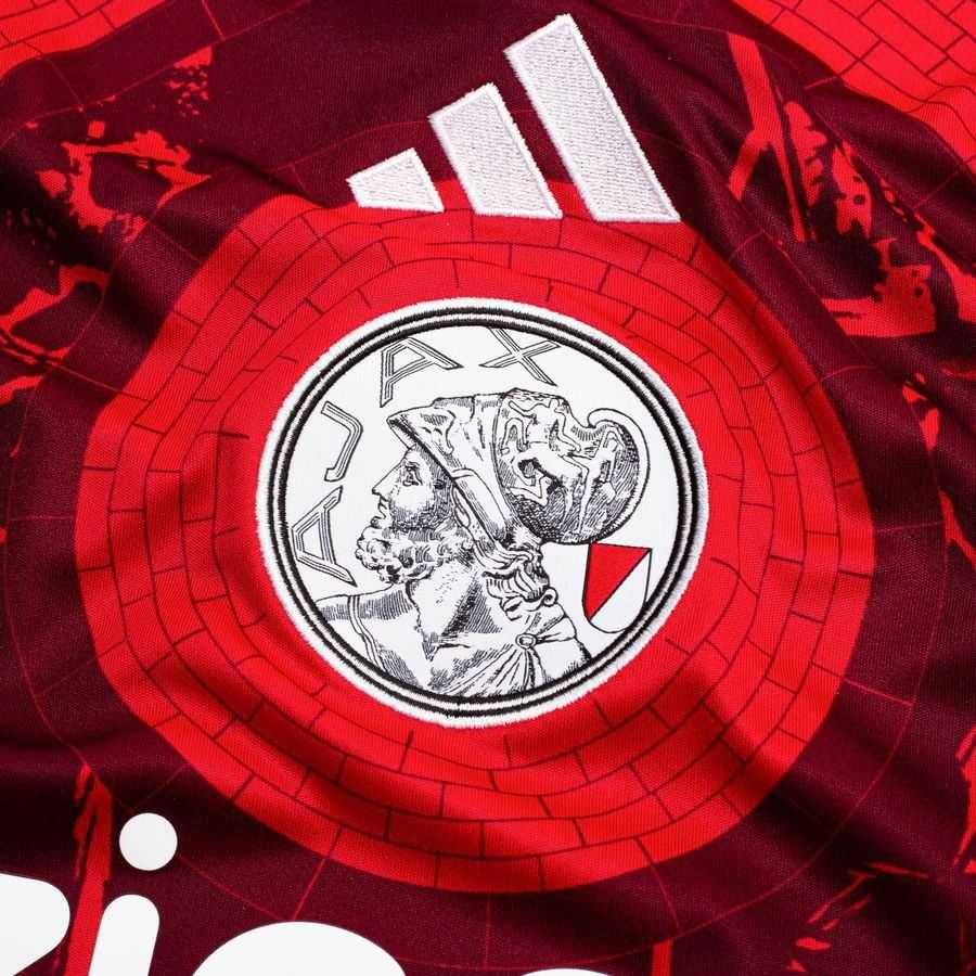 Ajax Pre Match Bold Training Kids Red Uniform T