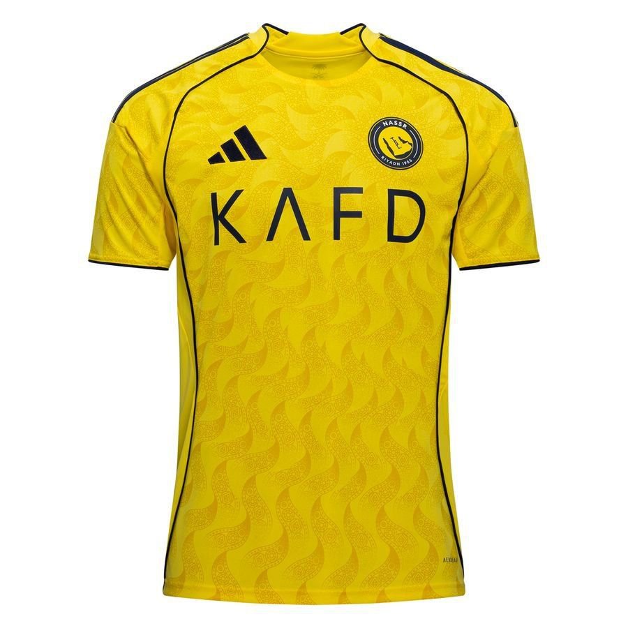 Al Nassr RONALDO 7 Home Kids Uniform 2025/26