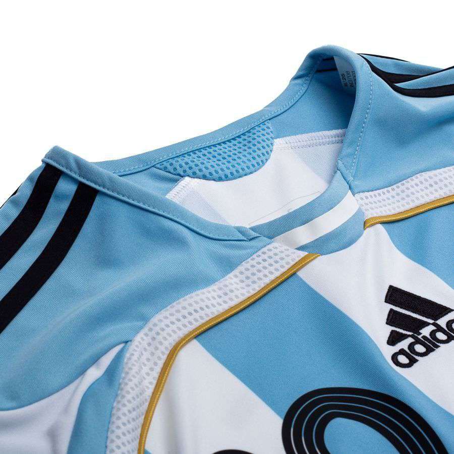 2006 Argentina Messi 19 Home Jersey