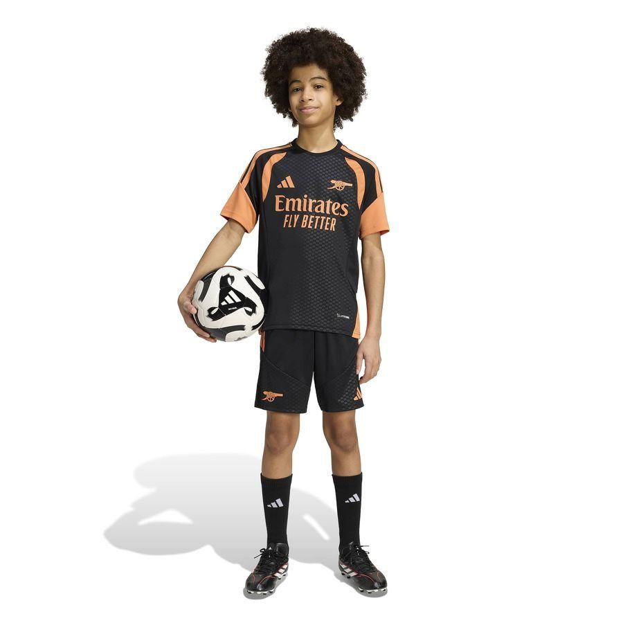 Arsenal Shorts Black/Orange Training Kids Uniform