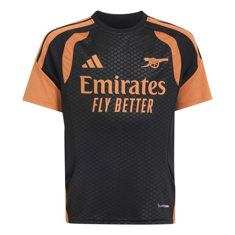 Arsenal Black/Orange Training Kids Jersey T