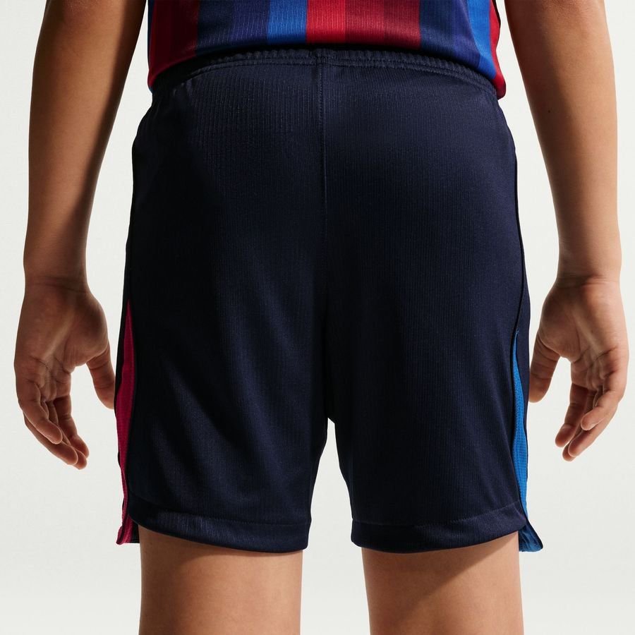 Barcelona Shorts Home Kids Uniform 2026/27