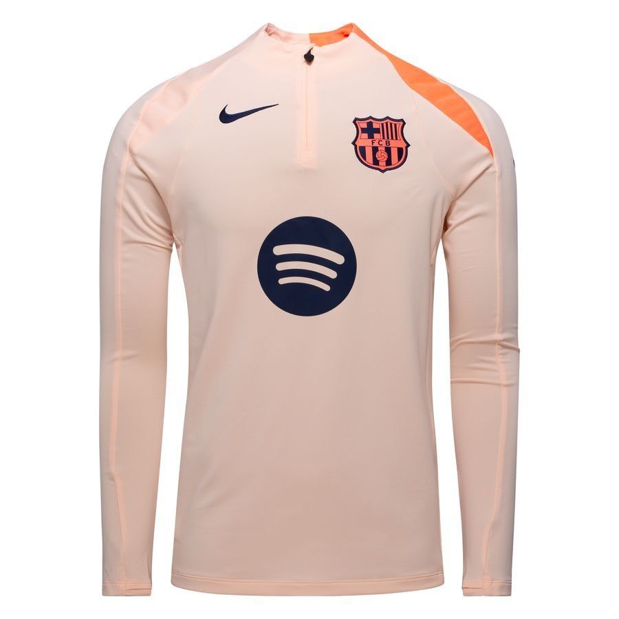 Barcelona Dri FIT Strike Drill Crimson Tint/Bright Mango/Midnight Training Navy