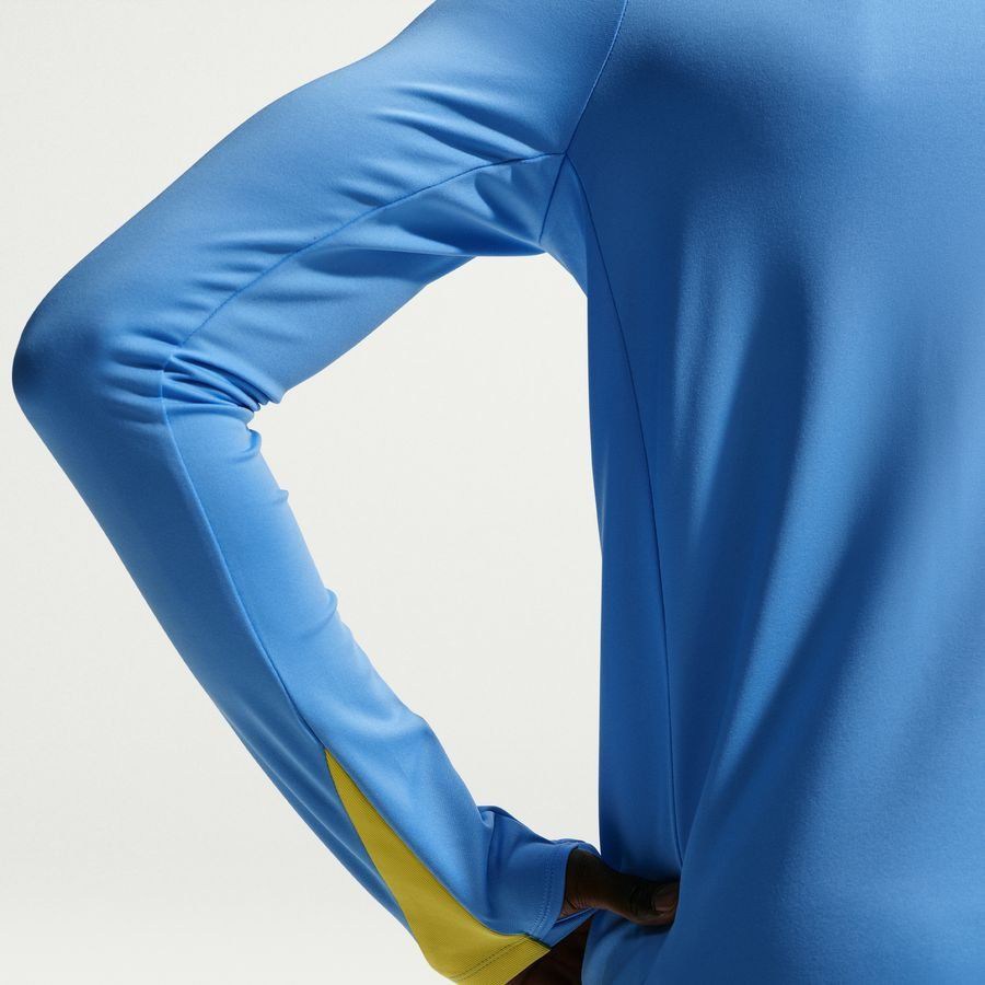 Barcelona Dri FIT Strike Drill University Blue/Opti Training Yellow Jersey
