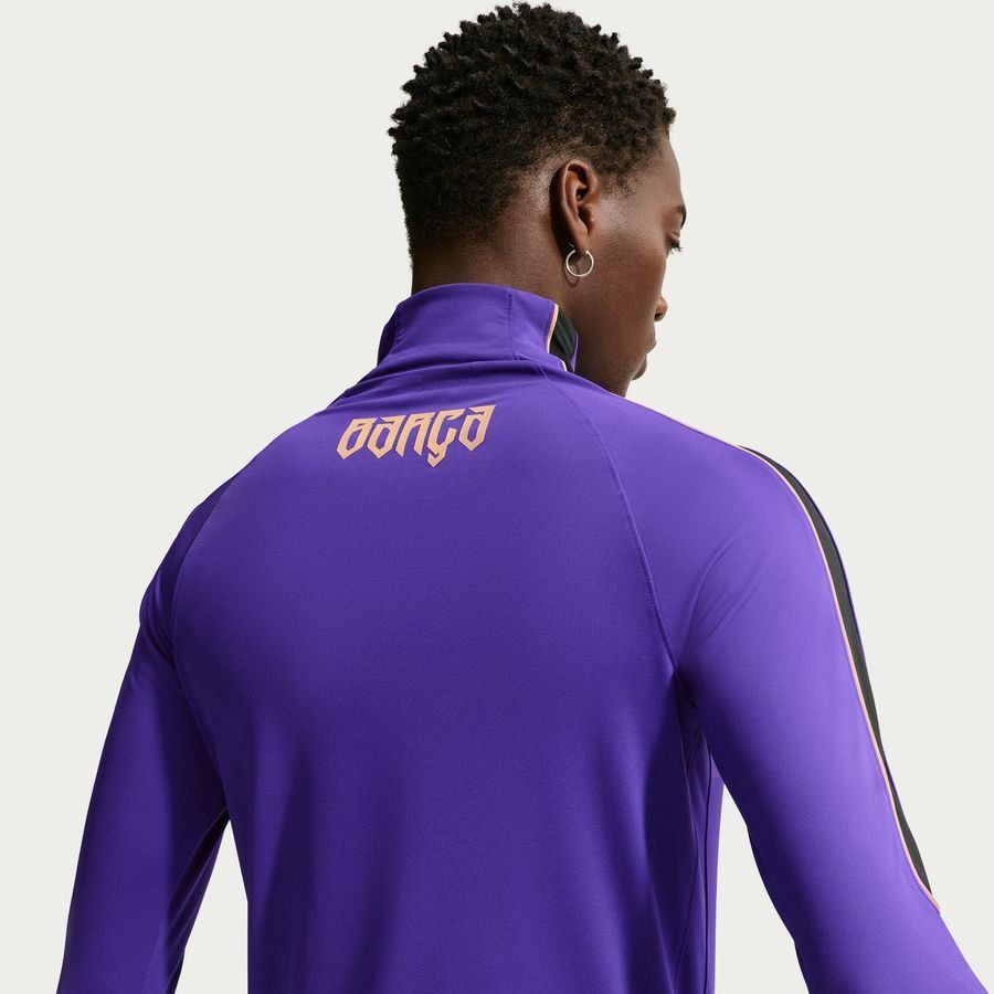 Barcelona Dri FIT Strike Purple/Black/Metallic Training Gold Uniform