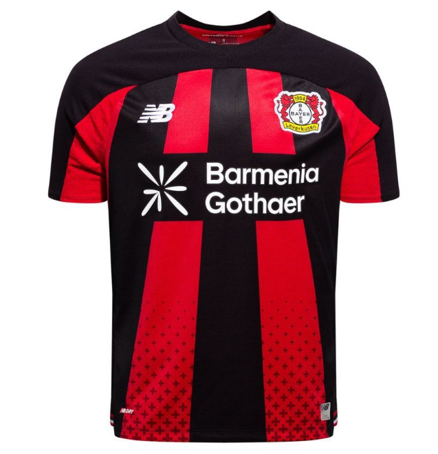 Bayer 04 Leverkusen 26-27 Home — Bayer-Arena roof perspective graphic-UniFootball Store