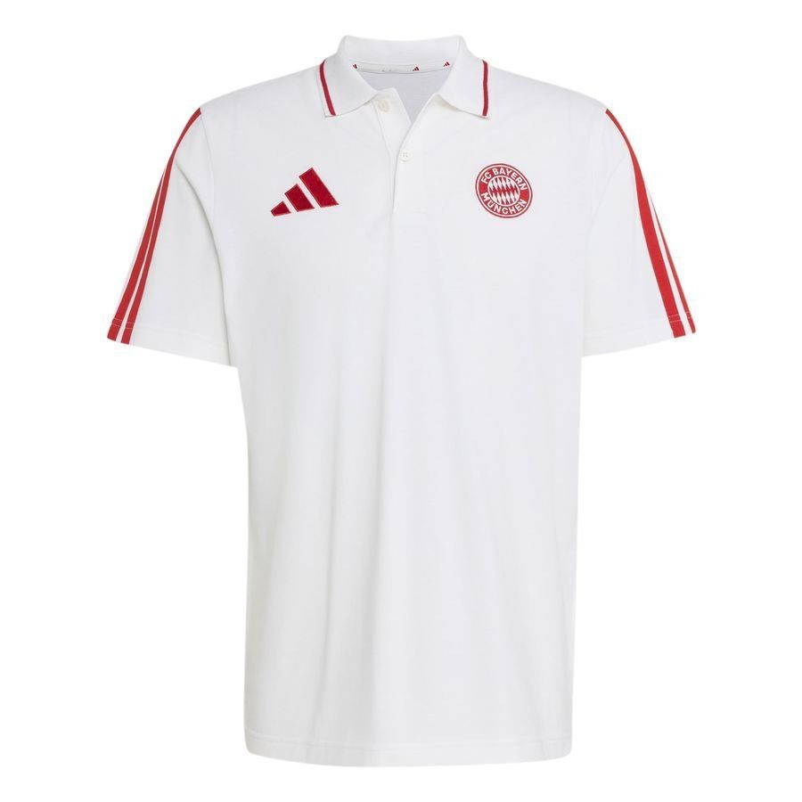 Bayern München Polo DNA White/Better Scarlet Apparel