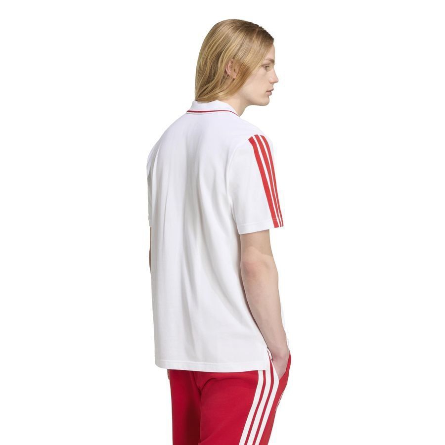 Bayern München Polo DNA White/Better Scarlet Apparel