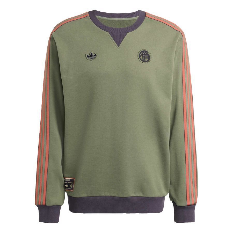Bayern München Sweatshirt Terrace Icons Base Green Apparel