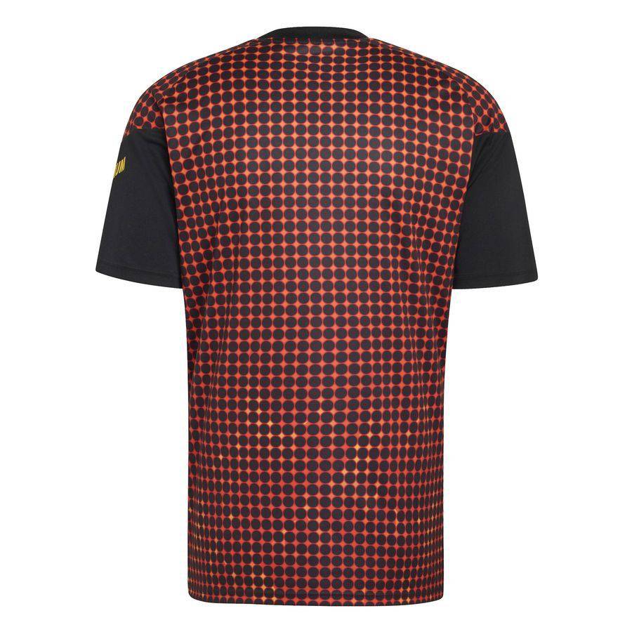 Belgium Pre Match Black/Red Training Uniform T