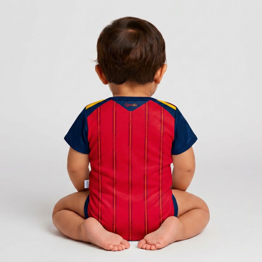 2026 Baby Bodysuit Spain World Cup Home Uniform Jersey