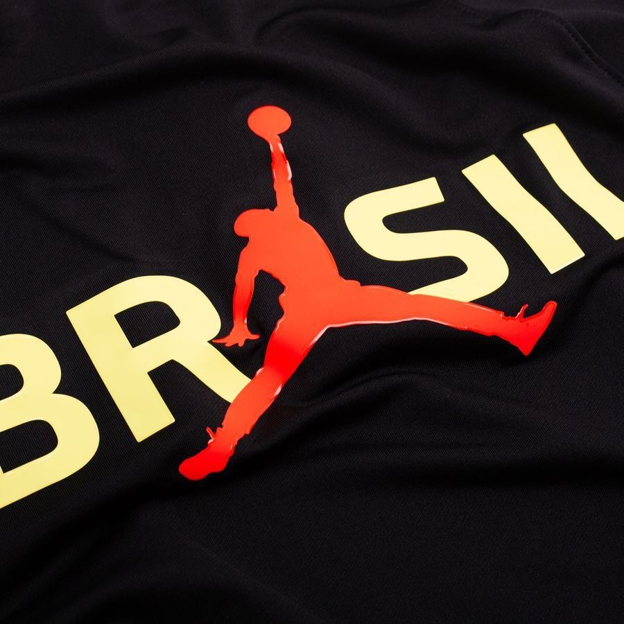 2026 Brazil Jordan Dri FIT Strike Drill World Cup Black/Yellow Training Kit X
