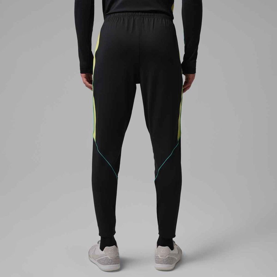 2026 Brazil Jordan Trousers Dri FIT Strike World Cup Black/Yellow Training Kit X