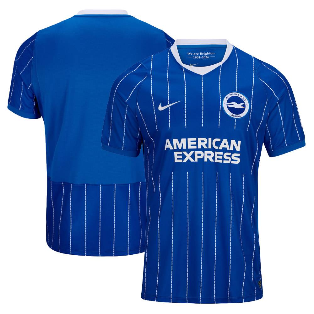 Brighton Hove Albion F.C. Home Jersey & 26/27