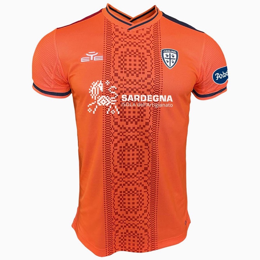No More Eye Sport Cagliari Kits Released 22 23 Home Away  Kit &