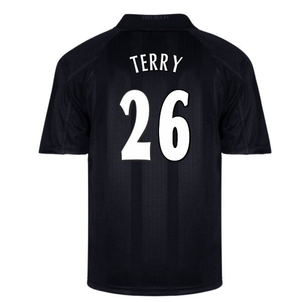 Chelsea 1998 Black Out Home Retro Shirt (Terry 26) Jersey